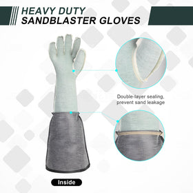 Thick double-layer protection reduces sand leakage during blasting