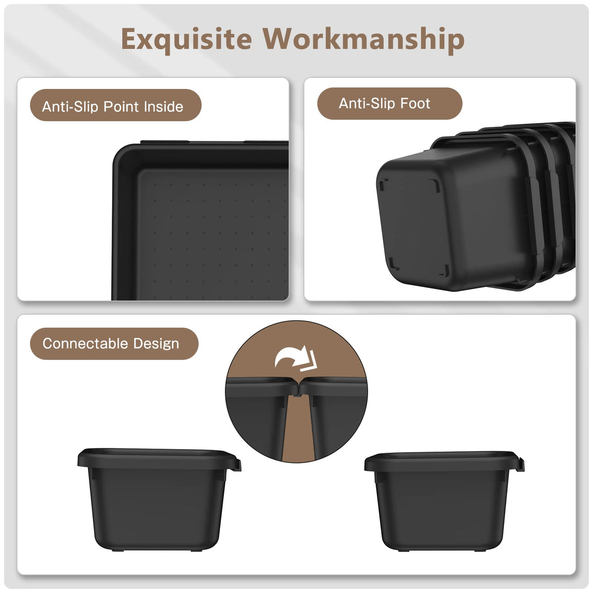 A-LuGei home use setup for kitchen and vanity storage