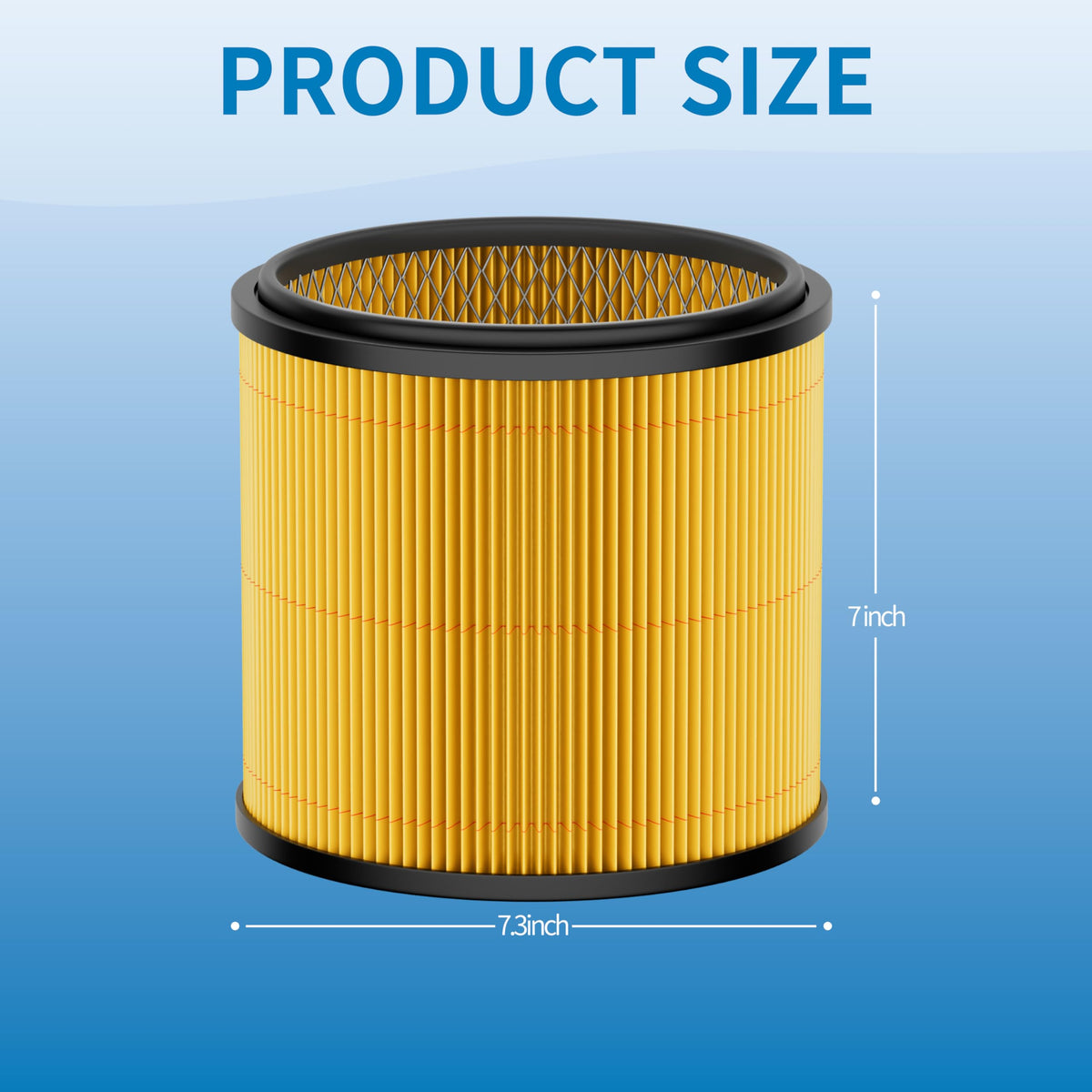 Two-pack of Alvamoyle VCFS filters for regular vacuum maintenance.