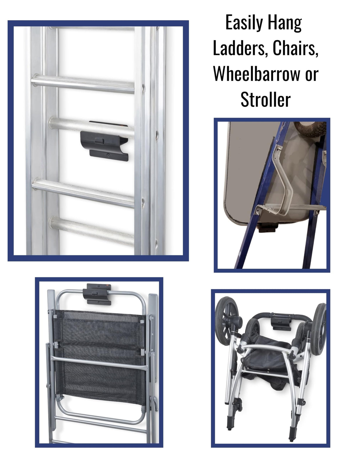 ALWORG Ladder Hook multi-purpose hanger for ladders, chairs, and tools