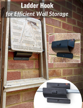 ALWORG Ladder Hook wall-mount installation demo showing quick setup