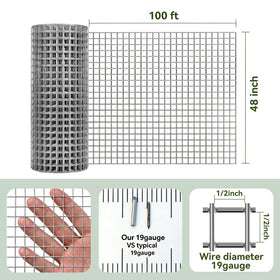 AMAGABELI welded wire mesh rustproof roll for durable outdoor fencing.