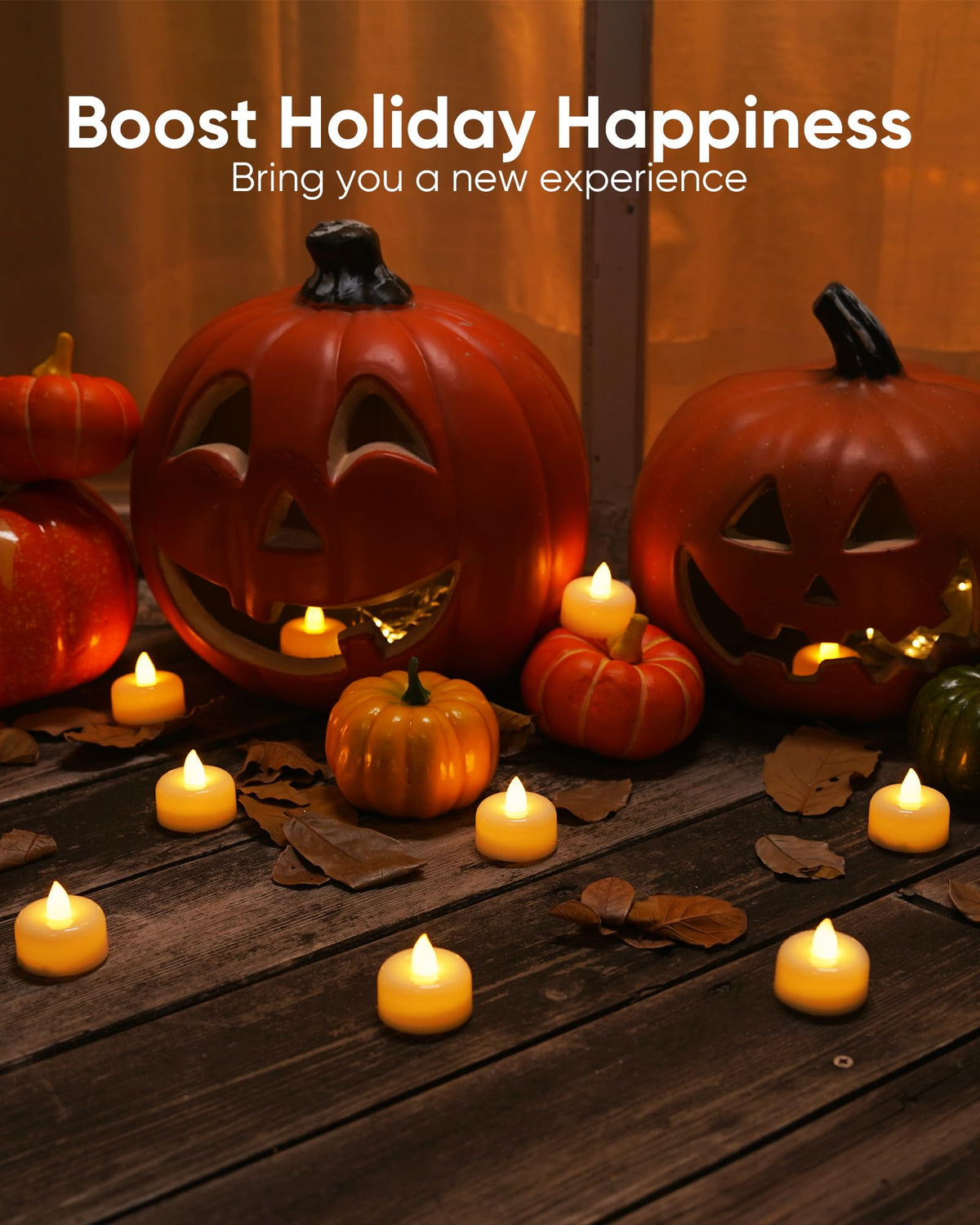Amagic battery-powered candles run long for gatherings.