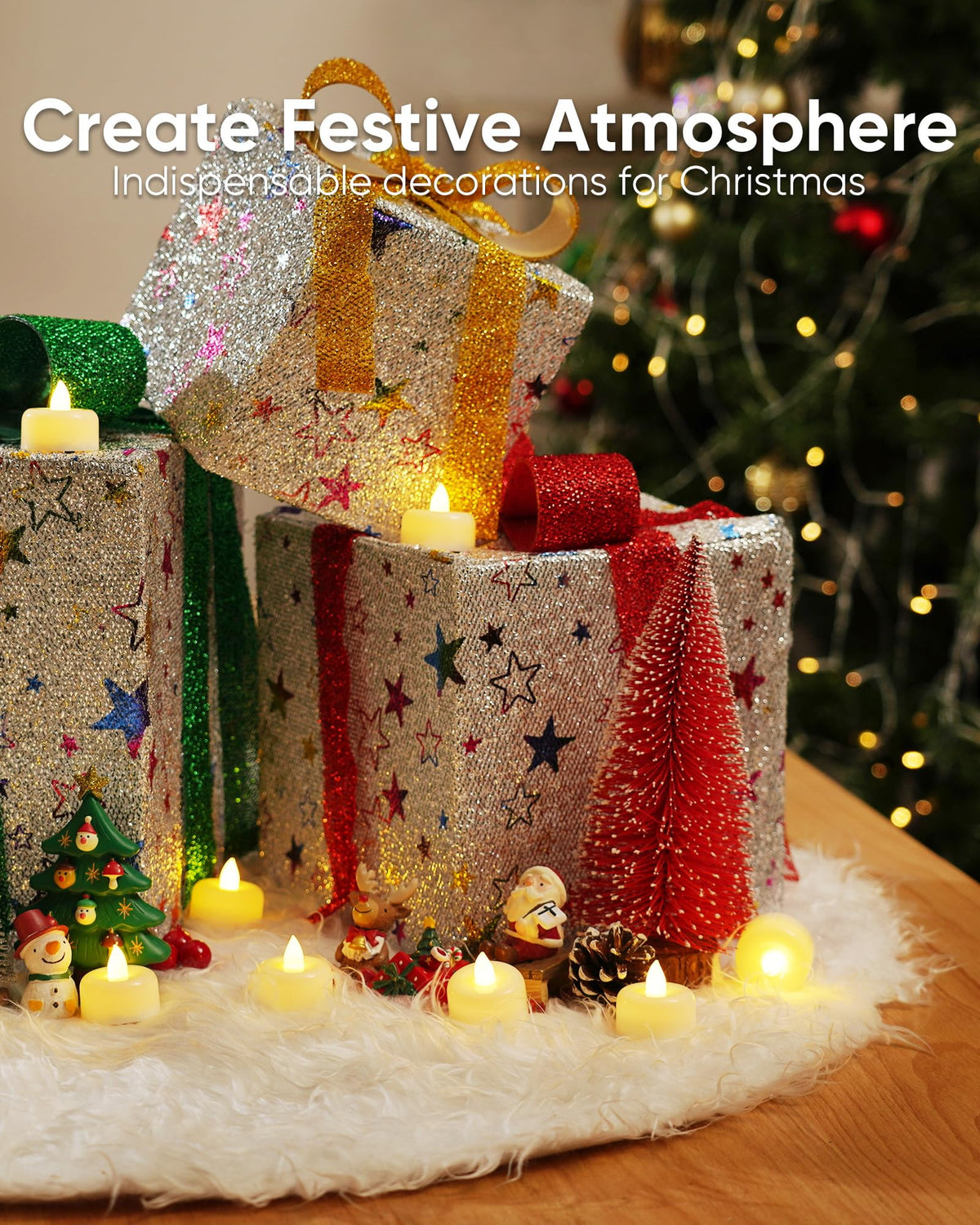 Amagic battery-operated tealight is safe for everyday use