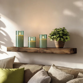 Amagic timer option starts candles automatically on schedule
