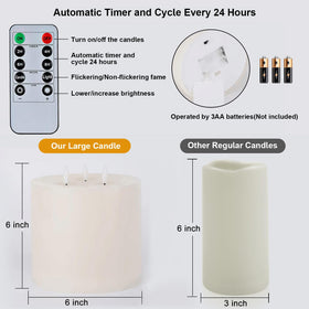 Amagic timer feature helps conserve battery while keeping ambience intact.