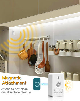 Amagle magnetic adsorption and adhesive plates enable quick, tool-free installation.