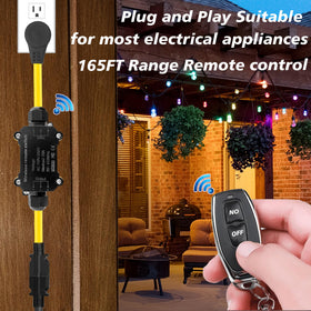 Long-range RF capability through walls for easy operation across rooms.