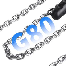 Amarite 800MPa lifting chain detail shows high-strength materials.