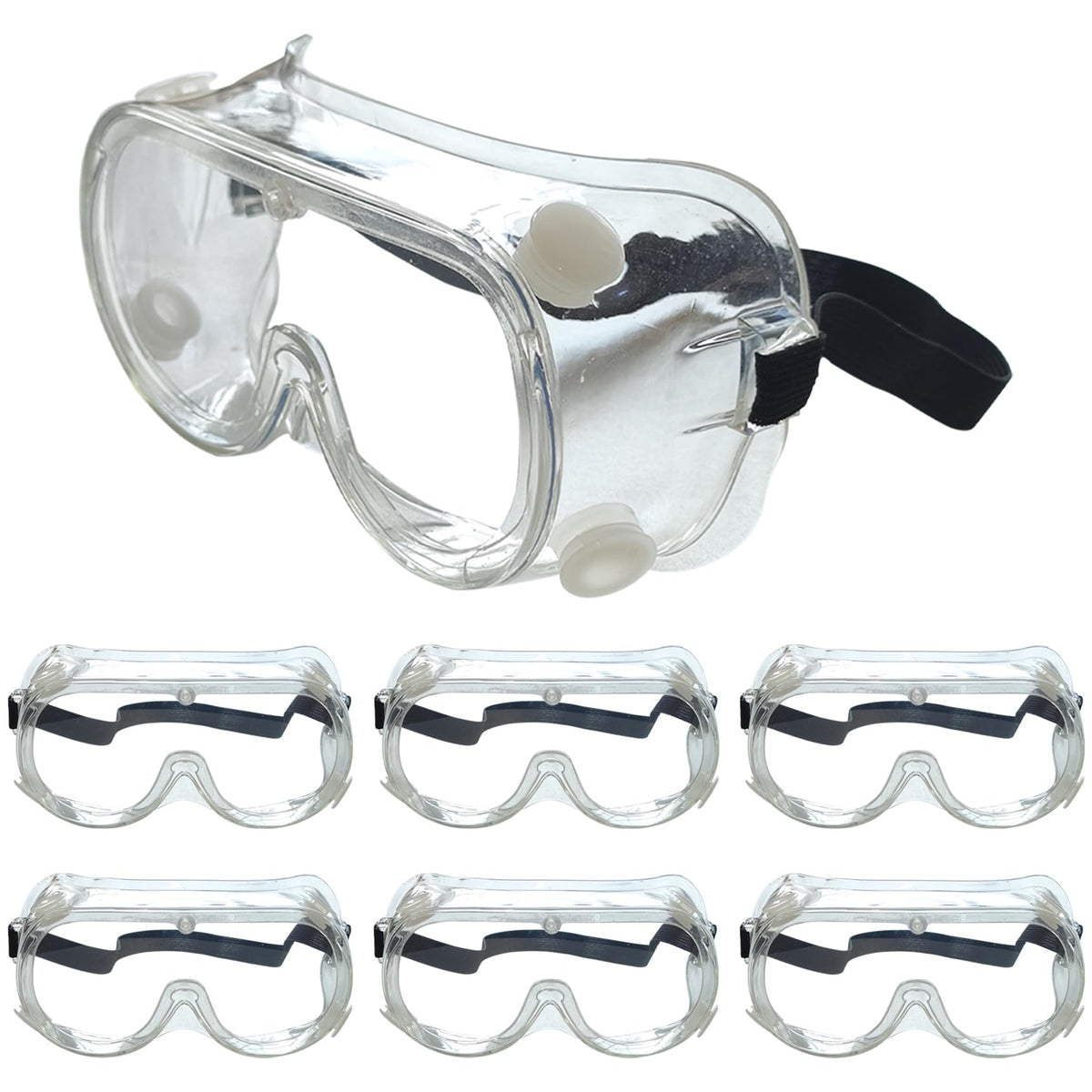 AmaStep safety goggles anti-fog lens for reliable clear vision at work.