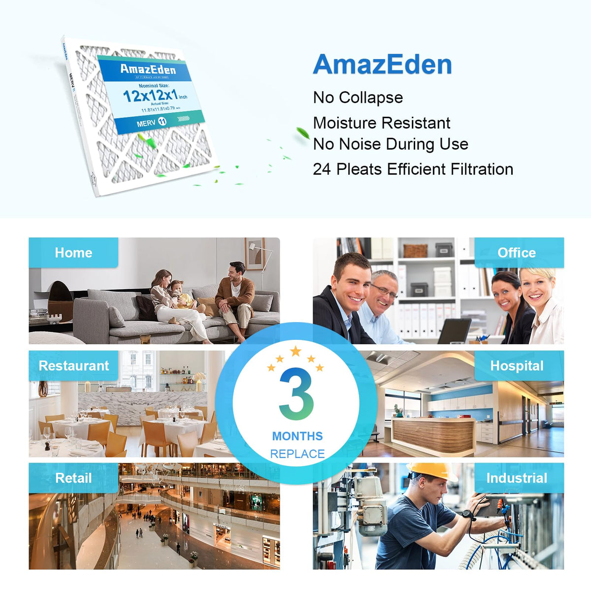 A close look at the wire mesh support within AmazEden filters