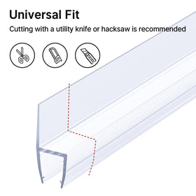 AmazerBath 2-pack 78-inch seals for easy replacement and coverage