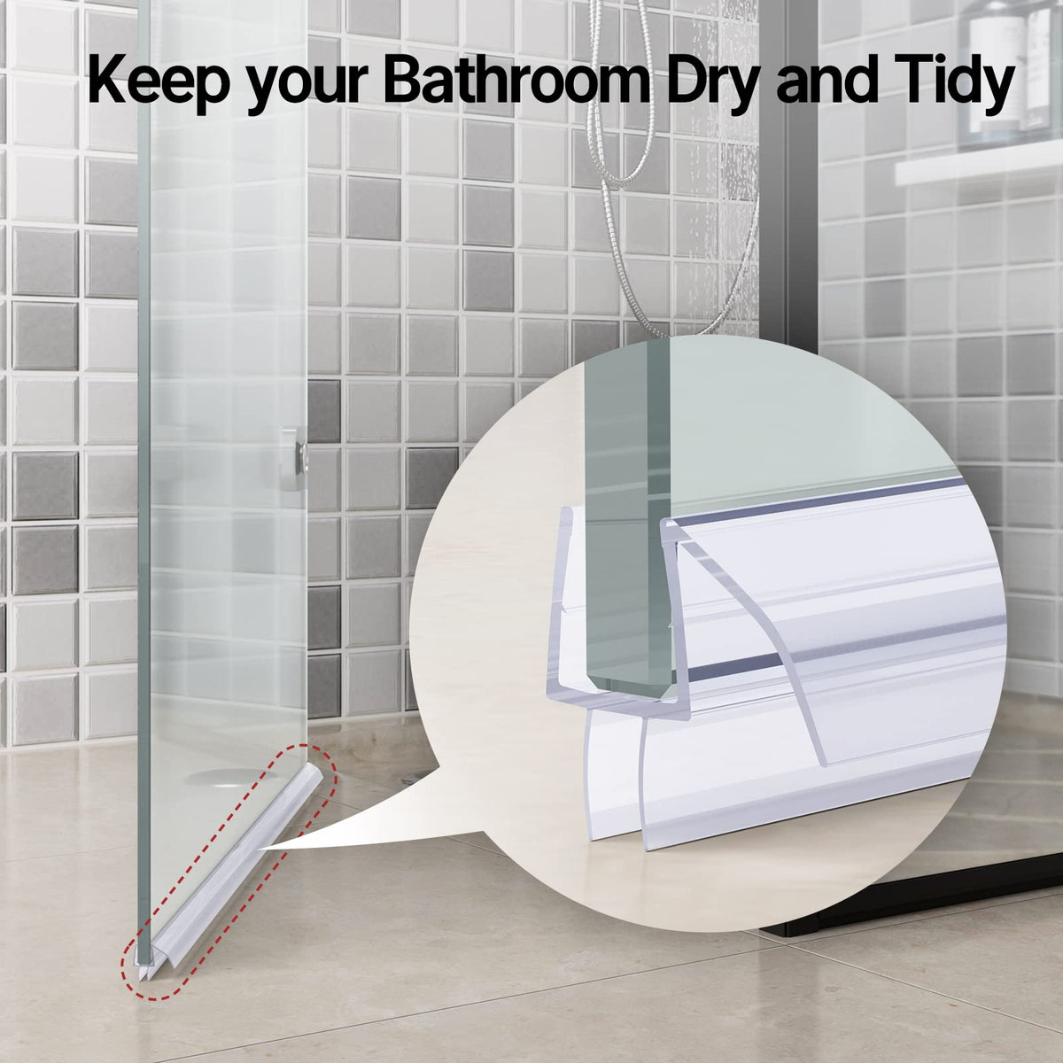 Easy clamp-on installation, no tape required.