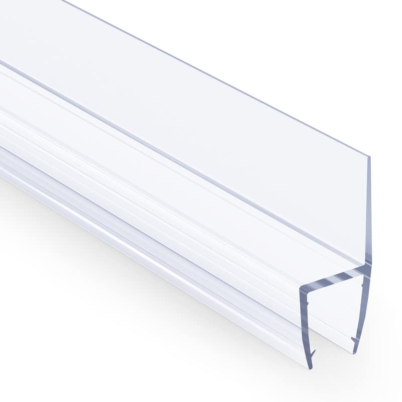 AmazerBath seal-strip packaging shows quick install for a tidy bathroom upgrade.