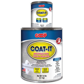 Amazing GOOP Coat-It epoxy sealer bottle pour for easy application.