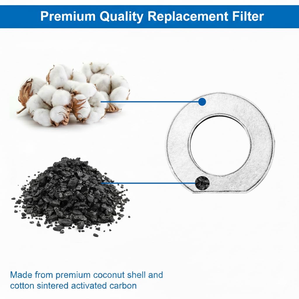 Amazinpure ELSPET replacement filters for 70oz No-Spill bowl