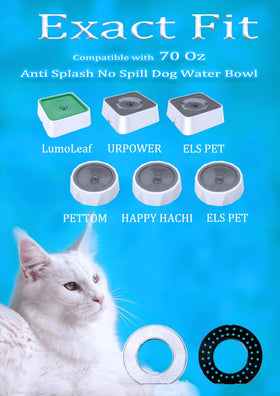 Amazinpure Lumoleaf 70oz bowl emphasizing large daily hydration capacity