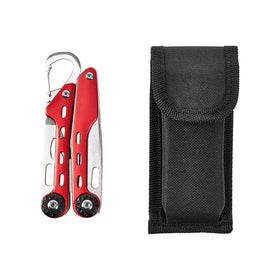 Amazon Basics 10-in-1 multitool bottle-opener for quick refreshment on the go.