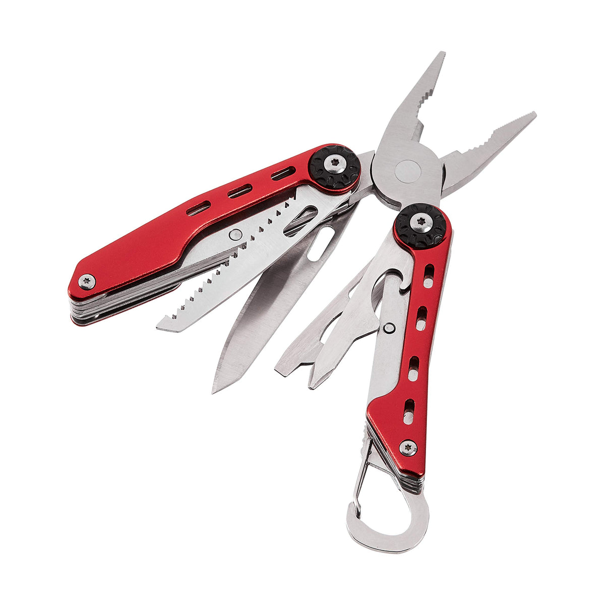 Amazon Basics 10-in-1 multitool featuring wire cutter for quick on-site repairs.