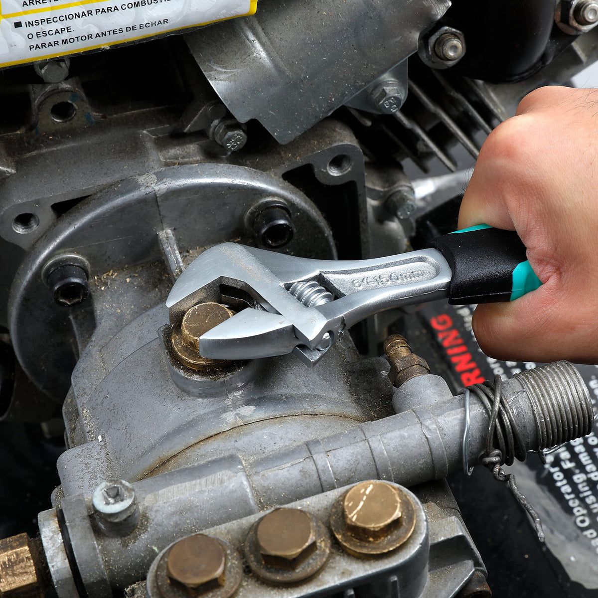 Amazon Basics durable tool kit designed for home projects on the go.