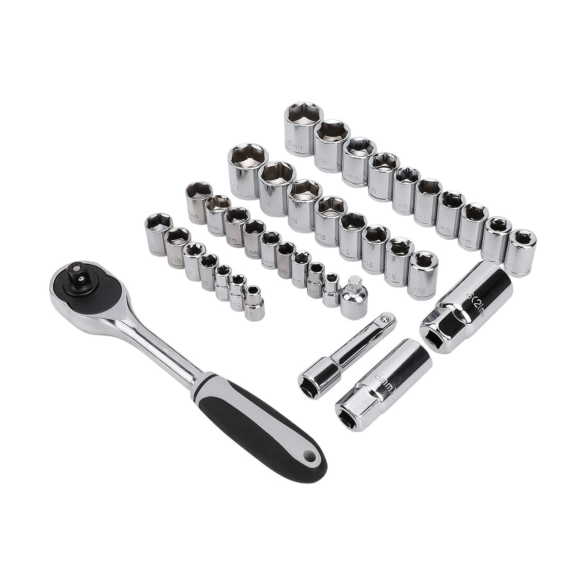 Amazon Basics socket and bit assortment for versatile projects.