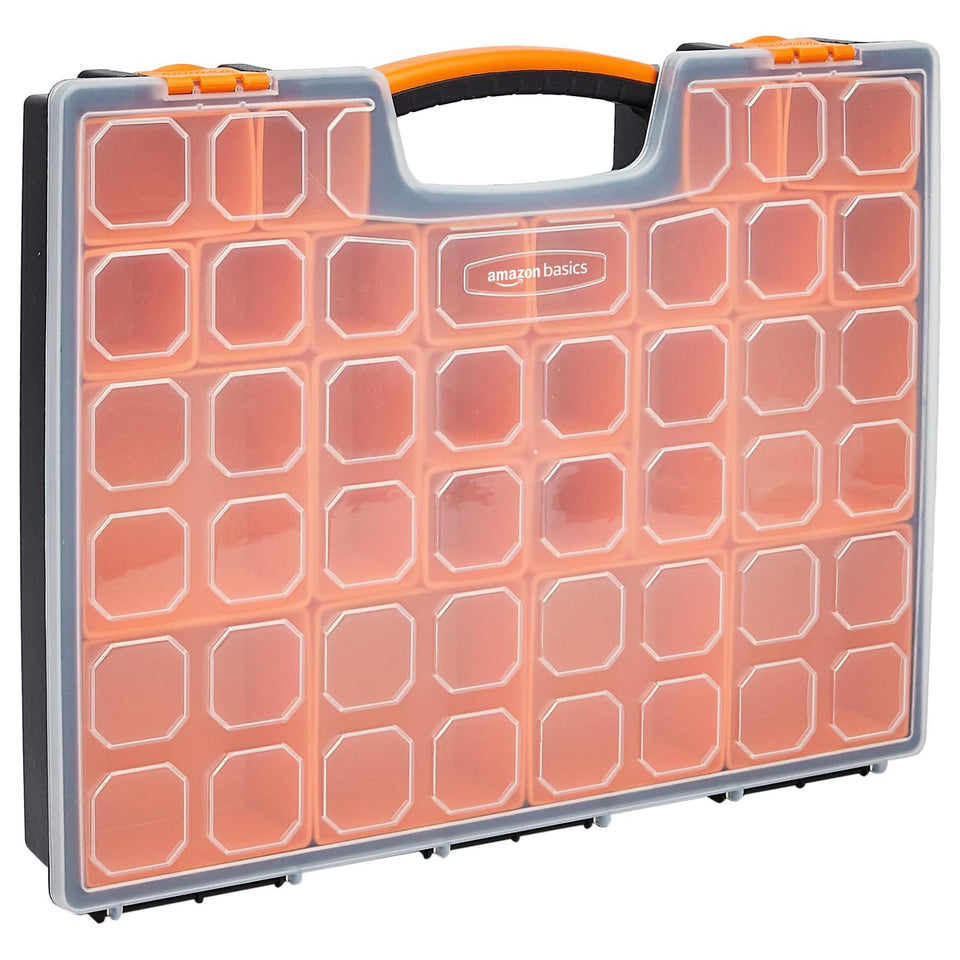 Amazon Basics 19-Removable Organizer with durable design for busy workshops.