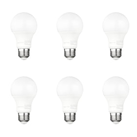 Amazon Basics A19 dusk-to-dawn bulb lighting porch automatically