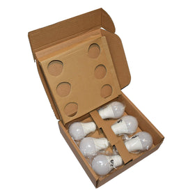 Energy-efficient Amazon Basics A19 LEDs for lower electricity use