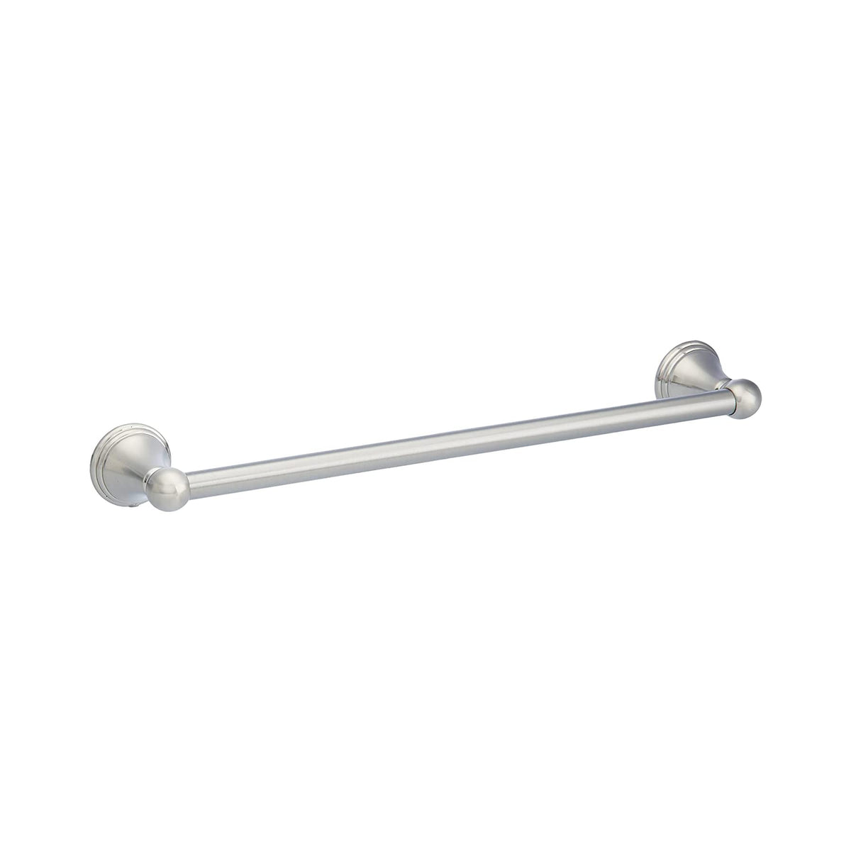 Amazon Basics satin nickel finish complements stainless fixtures for a cohesive look