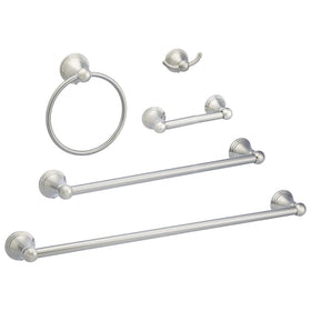 Amazon Basics bathroom hardware set assembly guide shows quick, tool-friendly installation