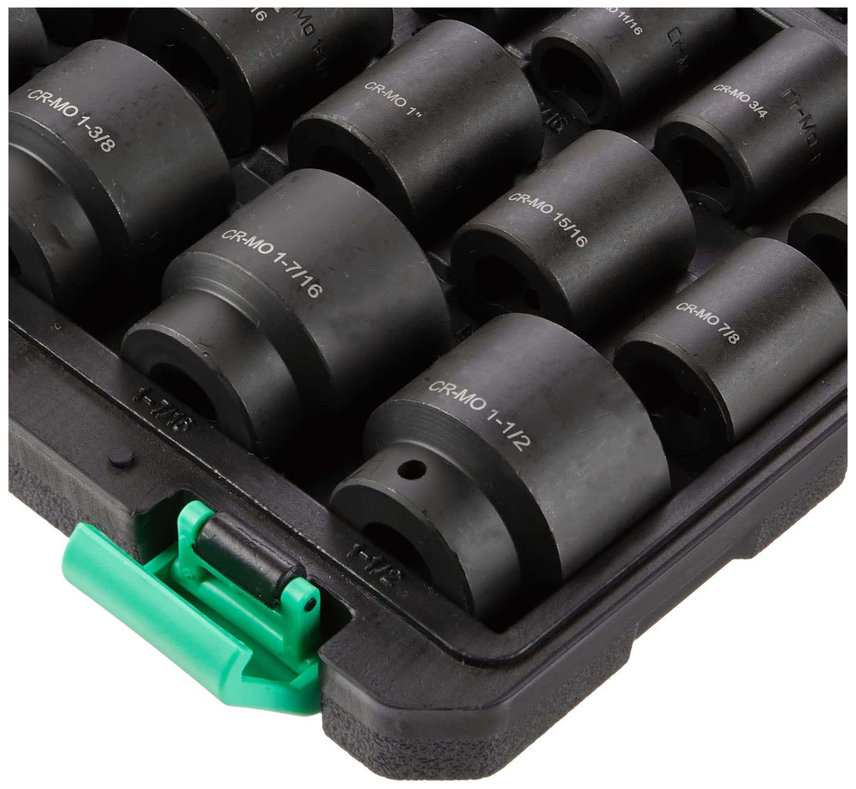 Black phosphate finish resists corrosion during heavy use
