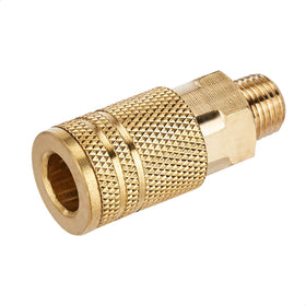 Amazon Basics brass air plug delivers reliable seals for airflow