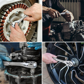 Amazon Basics chrome-vanadium forged body offers lasting torque and durability.