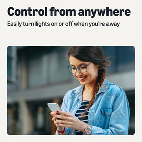 Amazon Basics downlight showing warm to daylight color temperature for mood.