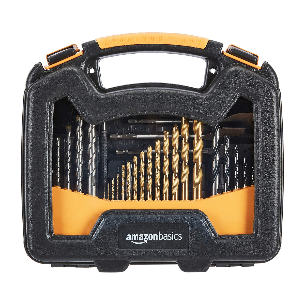 Screwdriver bits and nut drivers included for quick fixtures.