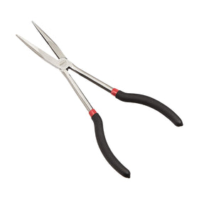 Amazon Basics needle-nose pliers 45-degree angle for angled grips in tight spots.