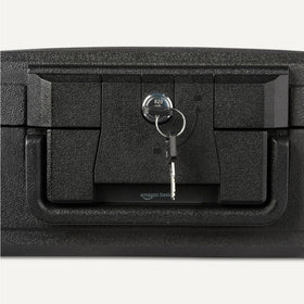 Amazon Basics fire chest interior layout illustrating efficient use of space.