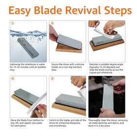 Amazon Basics flattening stone restores flat sharpening surface