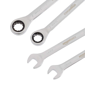 Amazon Basics full-drive box ends deliver reliable torque for secure fastening.