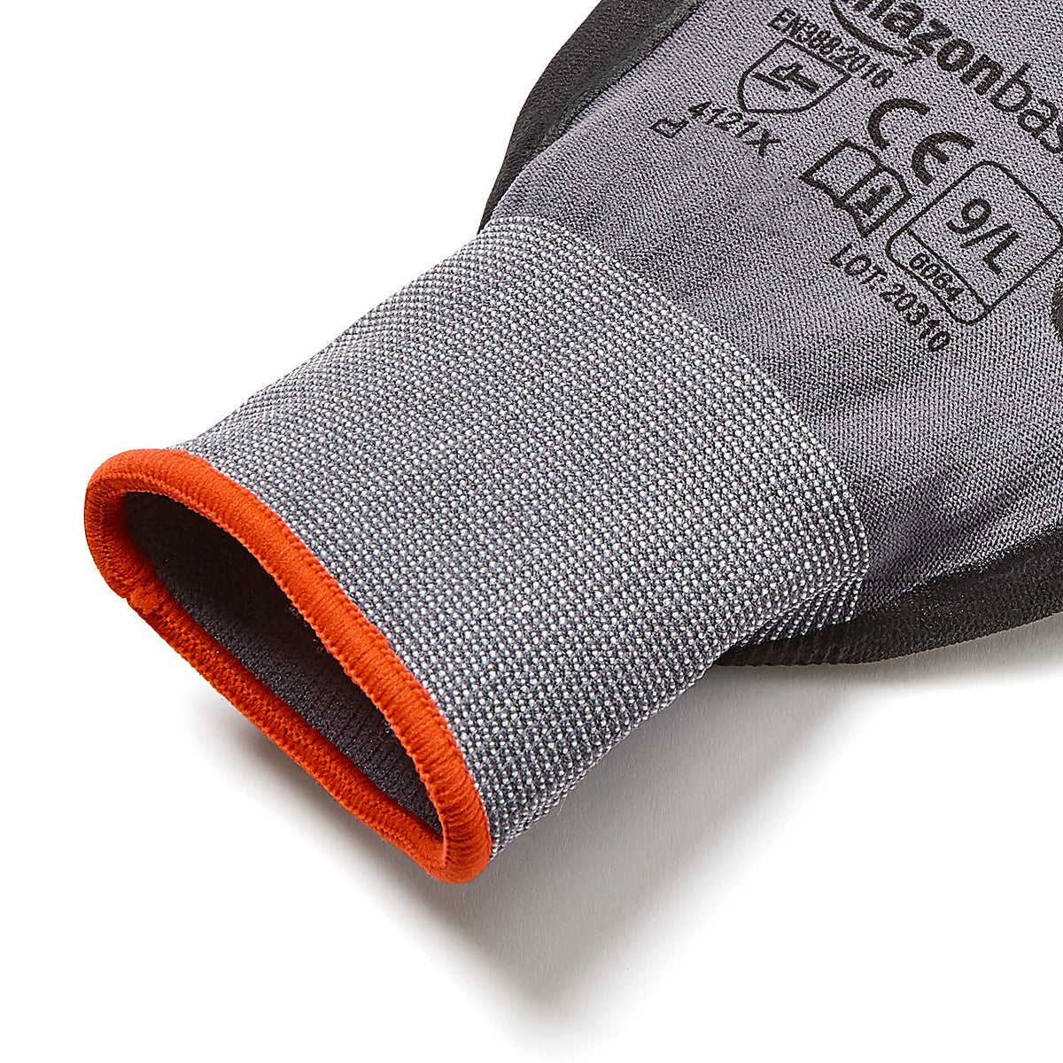 Amazon Basics machine-washable gloves stay fresh after cold wash and line-dry.