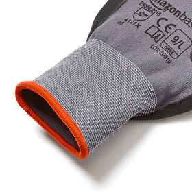 Amazon Basics machine-washable gloves stay fresh after cold wash and line-dry.