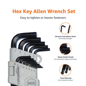 Amazon Basics storage cases organized by size for quick access