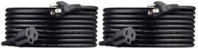 Amazon Basics indoor extension cord 15 ft two-pack for extended reach.