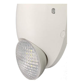 Amazon Basics six-pack LED emergency lights ship in a compact, durable box.