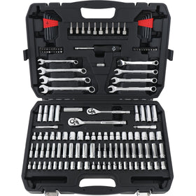 Amazon Basics Mechanic's Socket Tool Set case for organized storage and transport.