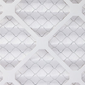 Durable beverage-board frame of Amazon Basics MERV 5 filter supports secure placement.