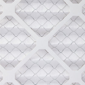 Amazon Basics MERV 5 filter packaging highlights easy maintenance.