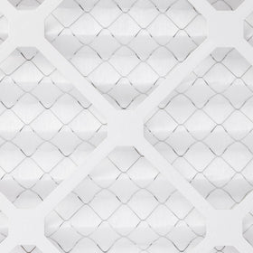Amazon Basics MERV 5 filter close-up of electrostatically charged media
