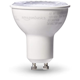Amazon Basics MR16 LED dimmable bulb in use providing adjustable ambiance.