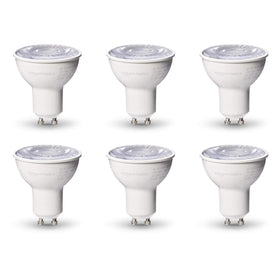Amazon Basics MR16 LED bulb with GU10 base delivering dimmable daylight 5000K illumination